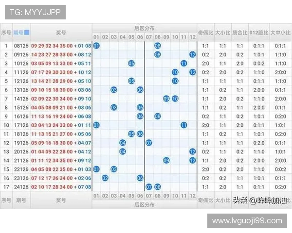 大乐透多期历史开奖数据全面回顾与解析